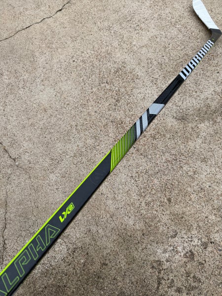 Used Warrior Alpha LX2 Left Handed 75 Flex W28 Pro Stock Stick Item#PSW08