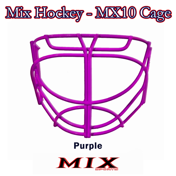 Mix Sports - MX10 Cat Eye Cage fits Bauer 930, 940, 950, 960 (Includes clips and screws) - Purple