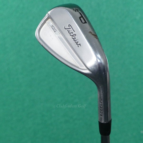 Titleist 2023 T100 Forged 46 PW Pitching Wedge AMT Tour White S300 Steel Stiff