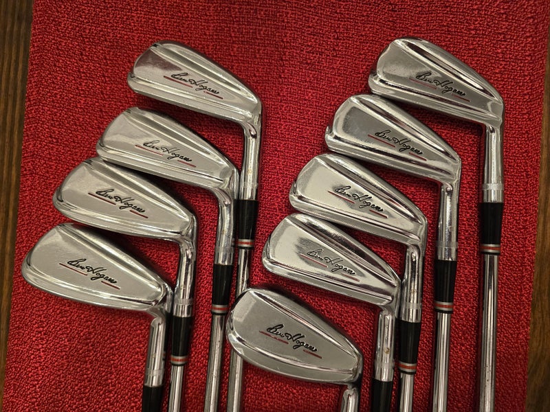 Men's Ben Hogan Apex Red Line Right Handed Iron Set Stiff Flex (9 Clubs) 2-P