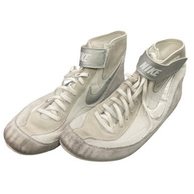 Used Nike Wrestling Shoes White Senior 12 11859-S000027177