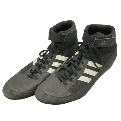Used Adidas Wrestling Shoes Black Senior 13 11859-S000027174