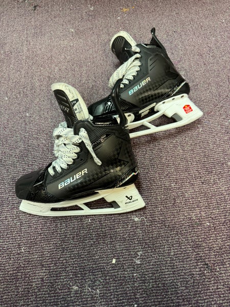 USED Bauer Shadow Skates Size 8 Fit 2 NO STEEL!