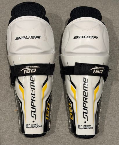 Youth Bauer Supreme 150 8" Shin Pads (Used)