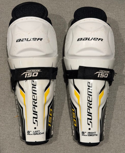 Youth Bauer Supreme 150 8" Shin Pads (Used)
