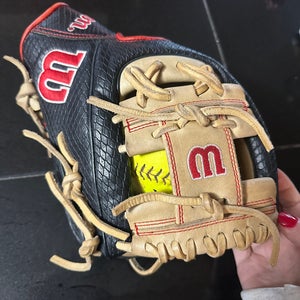 Wilson A2000 Infield Baseball Glove 11.25" DP Fit (Used)