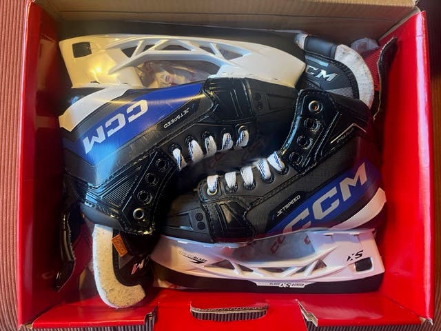 CCM JetSpeed XTRA PLUS SMU Hockey Skates Regular Width Size 4 (Used)