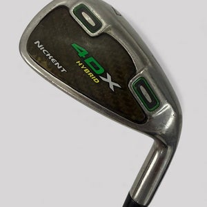 Nickent 4DX Hybrid 7 Iron RH SR3 Regular-Light Flex Graphite Shaft