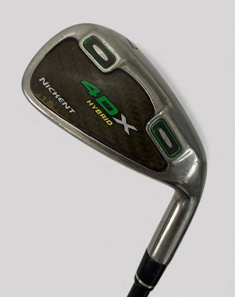 Nickent 4DX Hybrid 7 Iron RH SR3 Regular-Light Flex Graphite Shaft