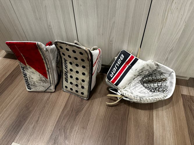 Glove and Blocker Bauer Mach Regular (Used) Vapor 90