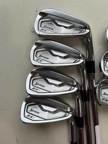 セット Srixon ZX7 MK II Tour Issue Iron Set 4-PW X100 Extra Stiff Flex