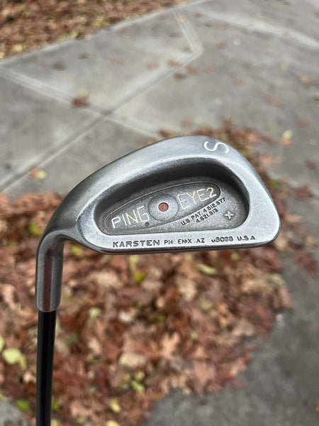 Ping Eye 2 + Plus Sand Wedge Brown Dot Aldila Regular Flex Lefty 35.75 NICE