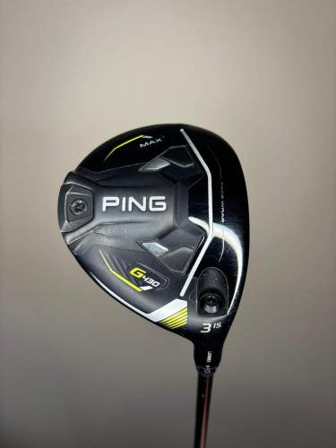Ping G430 Max 3-Wood 15 Tour 2.0 Chrome 75 Stiff Flex 42.75 NICE