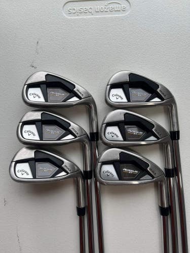 Callaway Rogue ST Max Iron Set 5-PW XP 95 Regular Flex Standard NICE