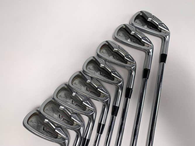Nike Victory Red S Forged Iron Set 4-PW+AW NS Pro 950HT Stiff Steel Mens RH