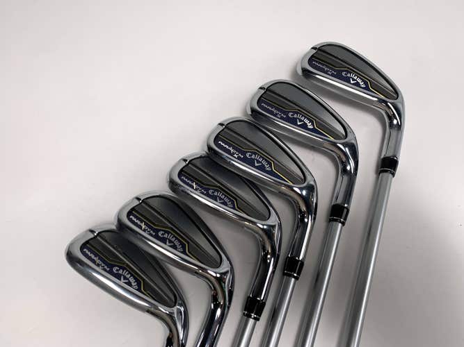 Callaway Paradym X Iron Set 7-PW+AW+56 Aldila Ascent Ladies Graphite Womens RH