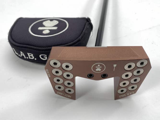 L.A.B. Golf MEZZ.1 Max Broomstick Putter 45" 78* Cappuccino Mens RH W/HC