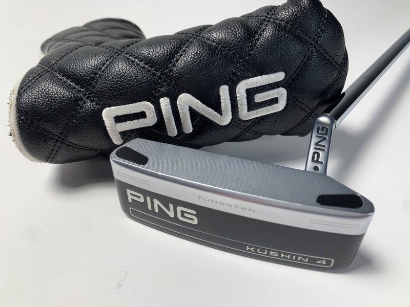 Ping Kushin 4 2023 Putter 34" SuperStroke Pistol 2.0 Black Dot RH W/Head Cover