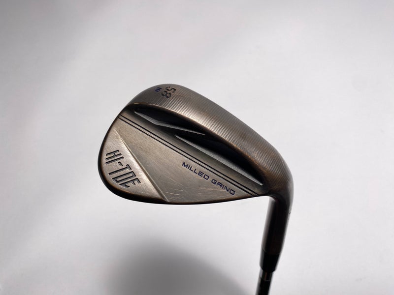 TaylorMade Milled Grind Hi-Toe 3 Copper Lob Wedge LW 58* 10 KBS Hi-Rev 2.0 RH
