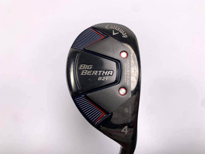 Callaway Big Bertha B21 4 Hybrid 21* RCH 65 Senior Graphite Mens RH Midsize Grip