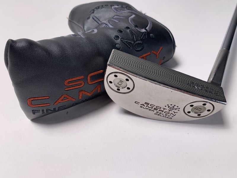 Scotty Cameron Super Select Del Mar Putter 35" Superstroke Pistol 1.0 Mens RH HC