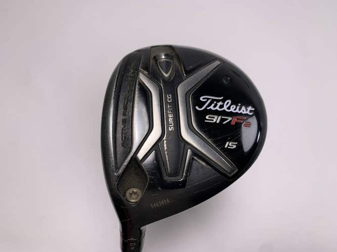 Titleist 917 F2 3 Fairway Wood 15* Diamana D+80x5ct 80g Stiff LH Oversize Grip
