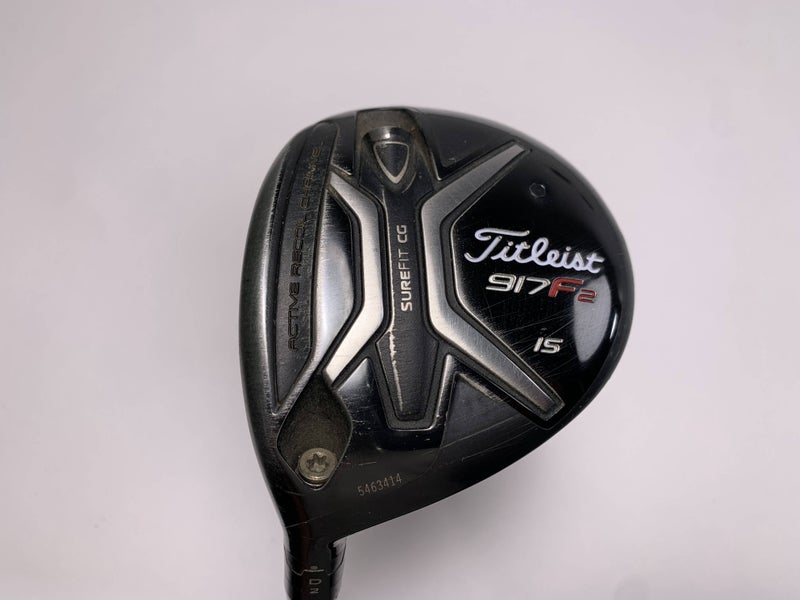 Titleist 917 F2 3 Fairway Wood 15* Diamana D+80x5ct 80g Stiff LH Oversize Grip