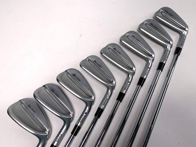 Ping iBlade Iron Set 3-PW Blue Dot True Temper Dynamic Gold S300 Stiff Steel RH
