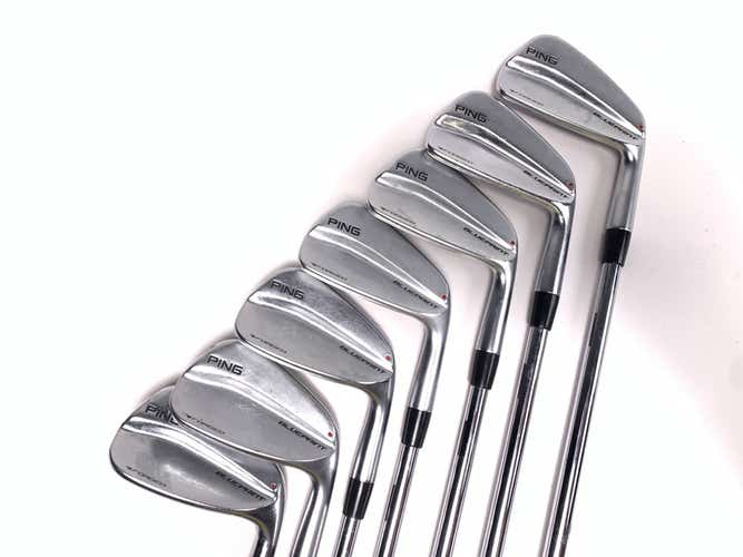 Ping Blueprint Iron Set 4-PW Orange Dot Project X 6.0 Stiff Steel Mens RH