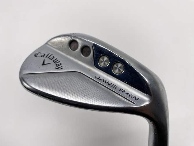 Callaway Jaws Raw Chrome Lob Wedge LW 58* 12 X-Grind DG Spinner Tour VSS 115g RH