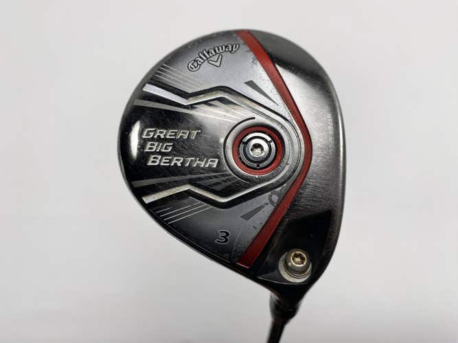 Callaway Great Big Bertha 2015 3 Fairway Wood 15* Bassara e52x5ct 52g Lite RH