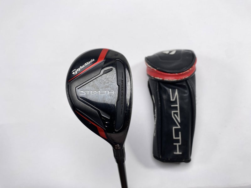 TaylorMade Stealth Rescue 4 Hybrid 22* KBS Max Graphite Iron 65 Regular RH HC