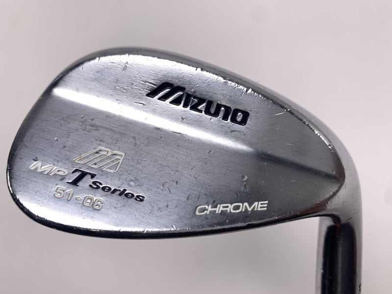 Mizuno MP T Series Chrome 2008 Wedge 51*6 Bounce Dynamic Gold Wedge Steel RH
