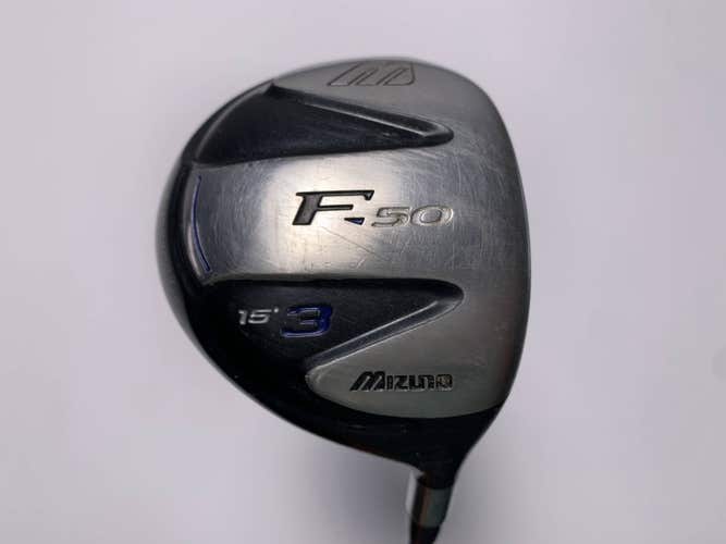 Mizuno F50 3 Fairway Wood 15* Fujikura Tour Platform 26.3 Stiff Graphite Mens RH