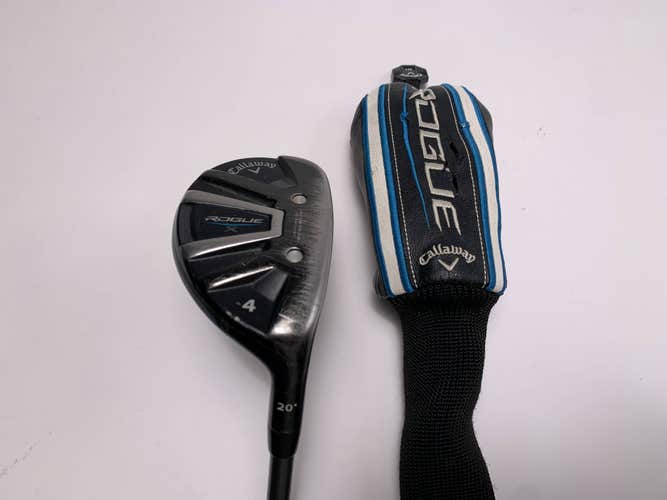 Callaway Rogue X 4 Hybrid 20* Aldila Synergy 60g Regular RH HC Oversize Grip