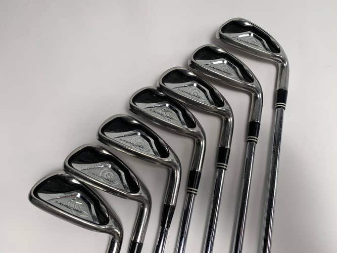 Cleveland Launcher 2009 Iron Set 6-PW+DW+SW Launcher Regular Steel Mens RH