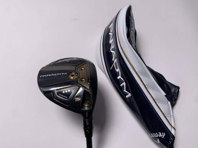 Callaway Paradym Triple Diamond 3+ Fairway Wood 13.5* Tour AD VR510F Stiff RH