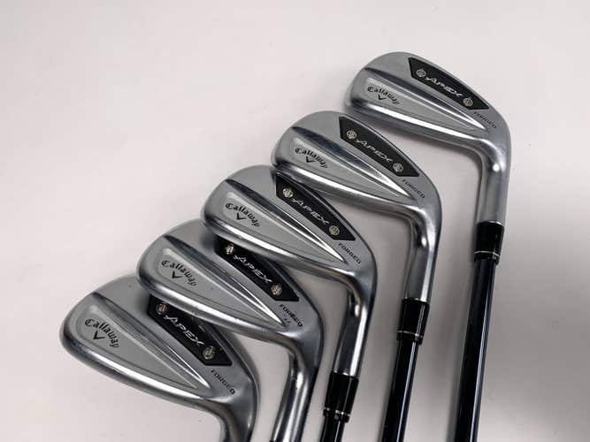 Callaway Apex Ai300 Iron Set 7-PW+AW Recoil Dart 70g Regular Graphite Mens RH