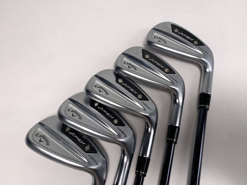 Callaway Apex Ai300 Iron Set 7-PW+AW Recoil Dart 70g Regular Graphite Mens RH