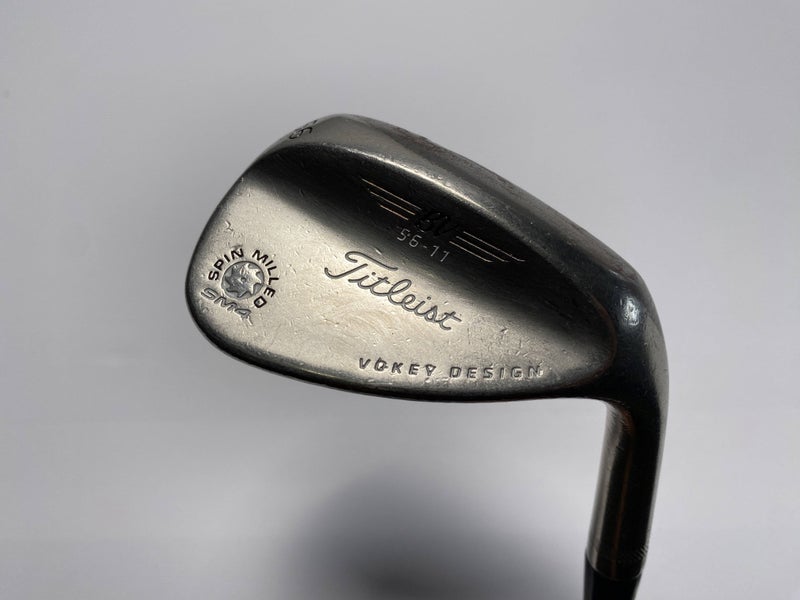 Titleist Vokey Spin Milled SM4 Chrome Sand Wedge SW 56* 11 Bounce Wedge Mens RH