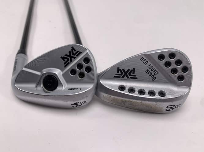 PXG 0311 Milled Sugar Daddy II Wedge Set 54*10 60*9 Accra i Series 50i Senior RH