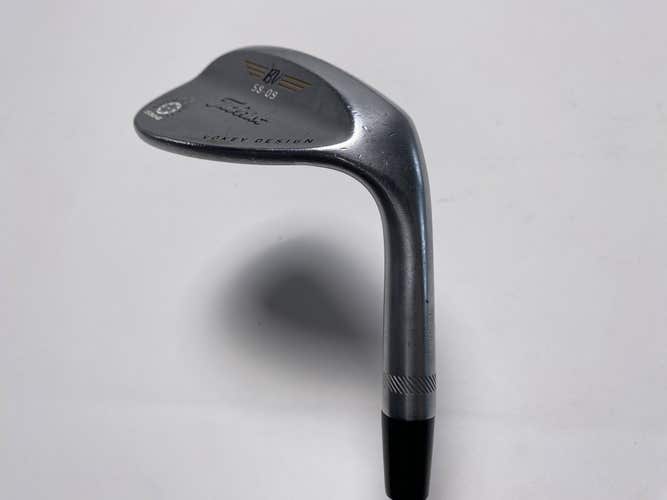 Titleist Vokey Spin Milled SM4 Chrome Lob Wedge LW 58* 9 Wedge Steel Mens RH