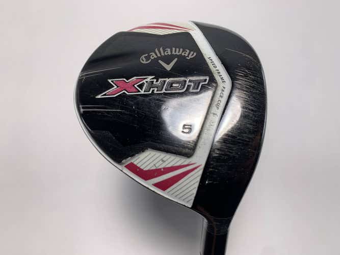 Callaway X Hot 2013 5 Fairway Wood 18* Project X PXv Ladies Graphite Womens RH