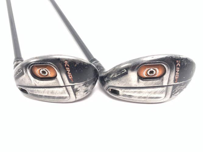 Cobra KING F6 & Hybrid Set 19* 22.5* Fujikura Pro 73h Regular Graphite Mens RH