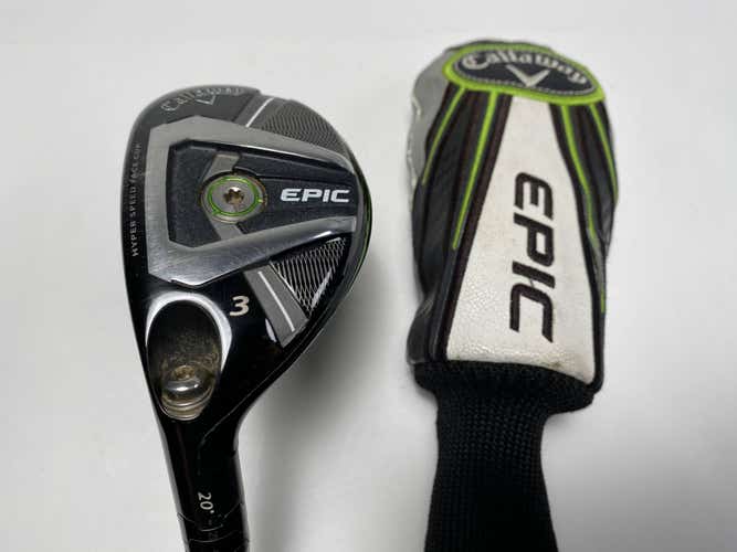 Callaway Epic 3 Hybrid 20* UST Mamiya Recoil ES 780 F3 Regular LH HC