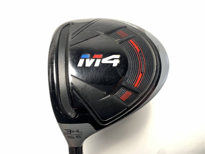 TaylorMade M4 3HL Fairway Wood 16.5* Matrix White Tie MFS X5 45g Senior LH