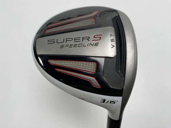 Adams Speedline Super S 3 Fairway Wood 15* Matrix HD Radix S VI Senior RH