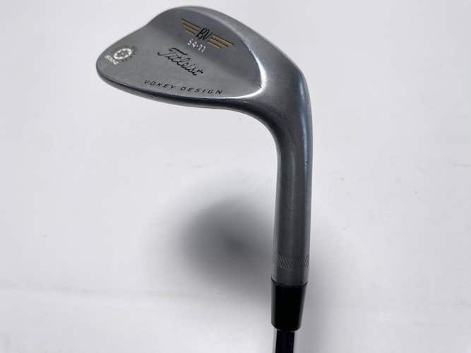 Titleist Vokey Spin Milled SM4 Chrome Wedge 54* 11 Bounce Wedge Steel Mens RH