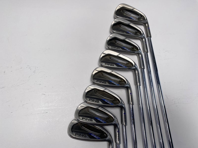 Ping G30 Iron Set 4-PW+GW Purple Dot 1.5* Flat Regular Steel Mens RH