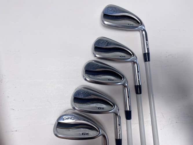 Ping G LE 3 Iron Set 8-PW+GW+SW Black Dot ULT 250 Ladies Graphite Womens RH